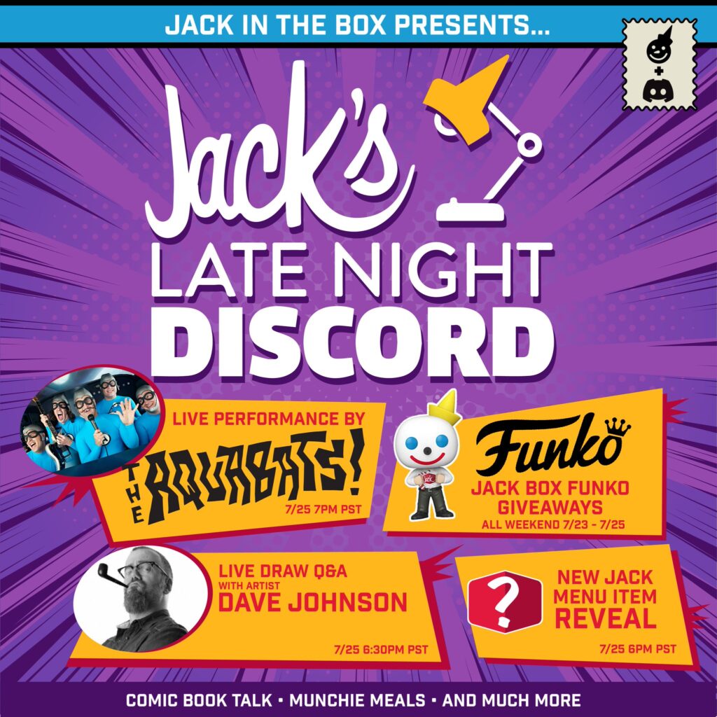 A festa virtual da Jack in the Box foi um dos primeiros cases de sucesso do Discord na seara de negócios.