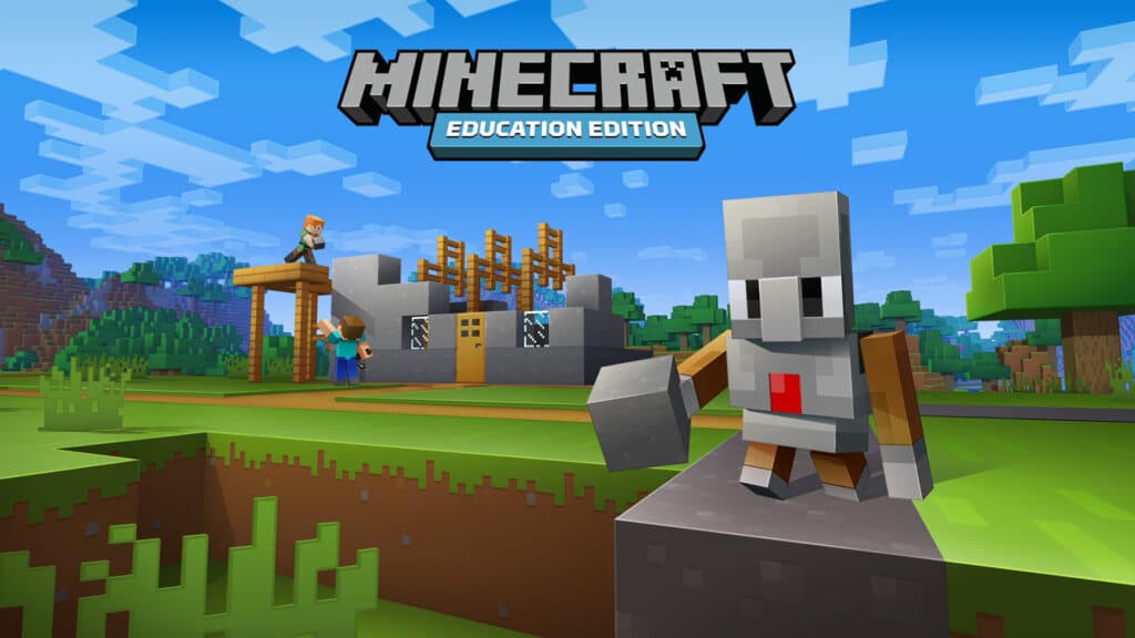 A versão educacional de Minecraft é um exemplo popular.